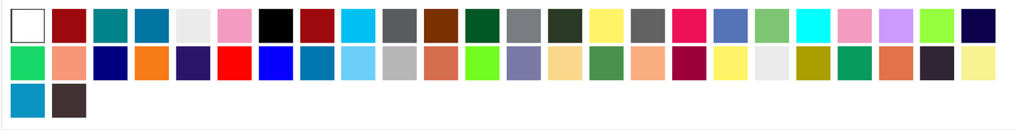 Colour Palette for Tee