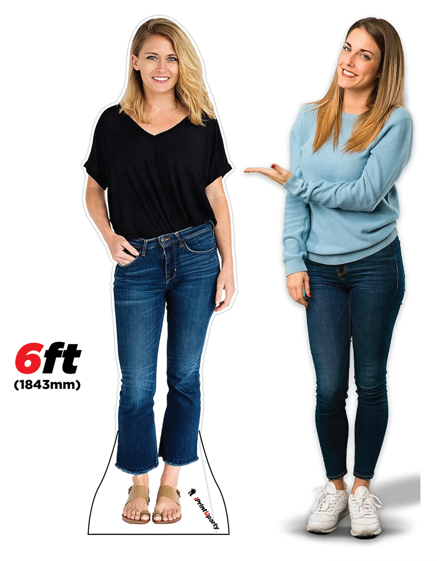 6ft Personal Lifesize Cutout