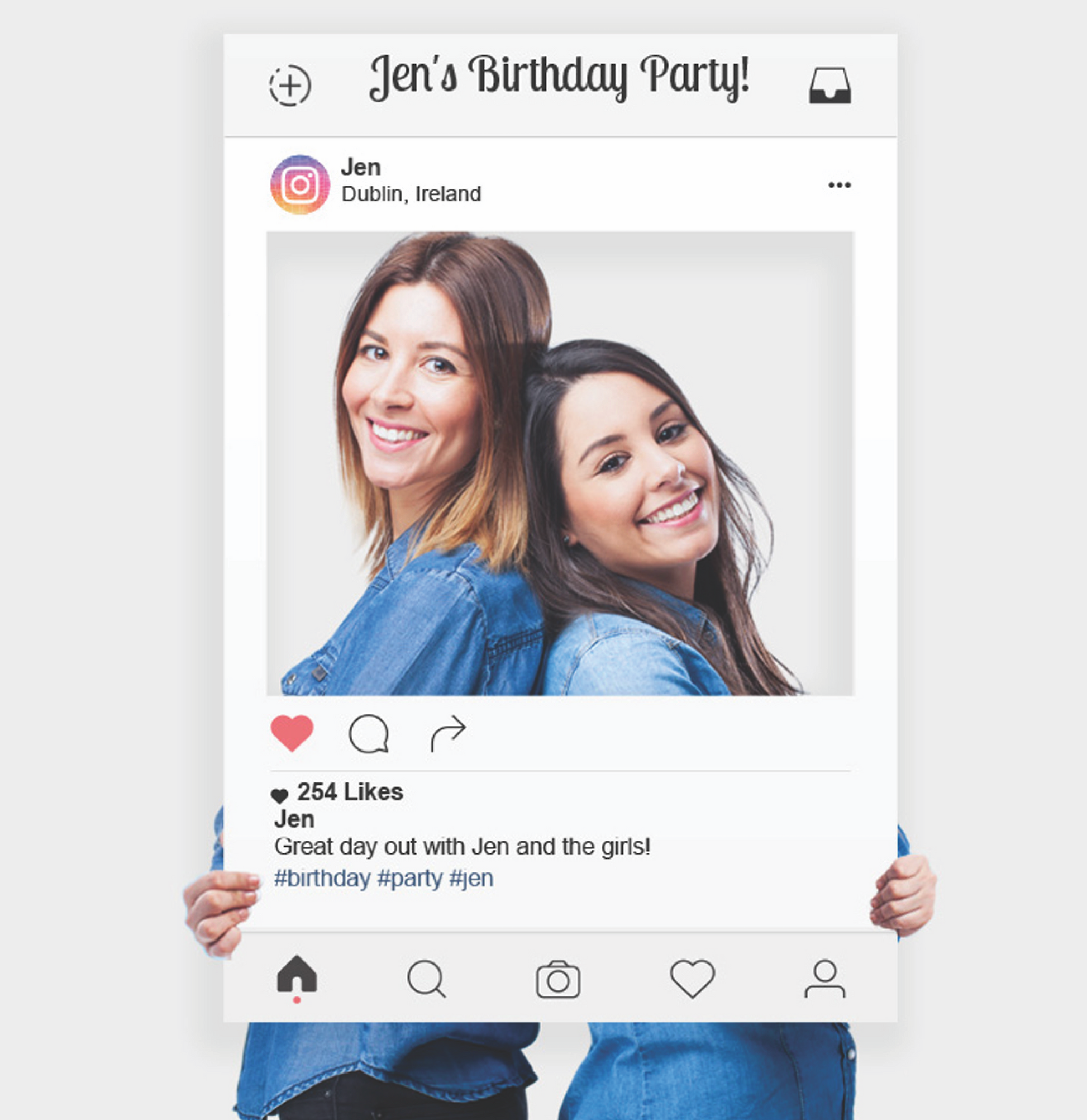 Social Media Frame